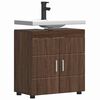 vidaXL Bathroom Cabinet Set TULUM Brown Oak 60 x 34 x 63 cm