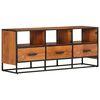 vidaXL TV Cabinet 110x30x45 cm Solid Acacia Wood