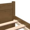 vidaXL Bed Frame without Mattress Honey Brown Solid Wood 180x200 cm Super King