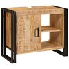 vidaXL Sink cabinet with Shelf Brown 71 x 33 x 58 cm Solid Mango Wood