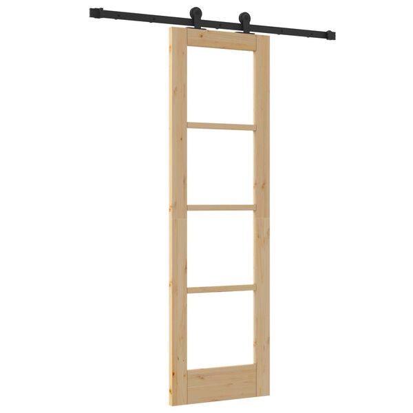 vidaXL Sliding Door ORKDAL Natural 61 x 198.5 cm