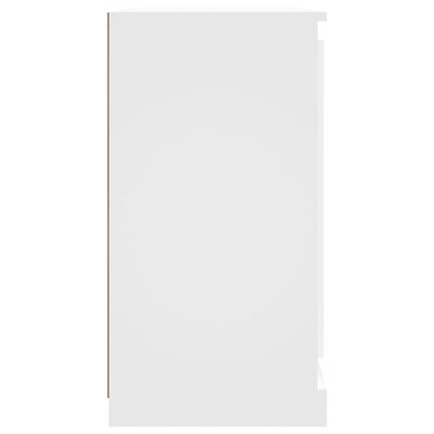 vidaXL Sideboard White 70x35.5x67.5 cm Engineered Wood