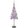 vidaXL Christmas Tree with 150 LEDs White 120 cm PE and Steel