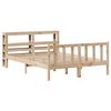 vidaXL Bed Frame without Mattress 120x190 cm Small Double Solid Wood Pine