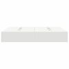 vidaXL Bed Frame with Storage White 150 x 200 cm Engineered wood