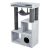 TRIXIE Cat Scratching Post with Shelf Function 72x38x110 cm Grey