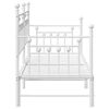 vidaXL Daybed Frame White 80 x 200 cm Steel