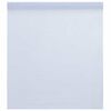 vidaXL Window Film Static Frosted White 60x500 cm PVC