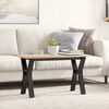 vidaXL Coffee Table Legs Y-Frame 70x30x43 cm Steel