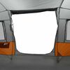 vidaXL Camping Tent Tunnel 4-Person Grey and Orange Waterproof