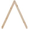 vidaXL Kids' Bed Roof 209x95.5x88 cm Solid Wood Pine