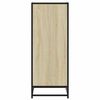 vidaXL Shoe Rack Sonoma Oak 48x38x97.5 cm Engineered Wood