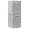 vidaXL 3 Piece Bathroom Furniture Set Concrete Grey Engineered Wood