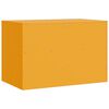 vidaXL TV Cabinet Mustard Yellow 67x39x44 cm Steel