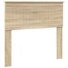 vidaXL Headboard Sonoma Oak Engineered wood