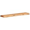 vidaXL Wall Shelves 2 pcs 80x20x3.5 cm Solid Wood Acacia