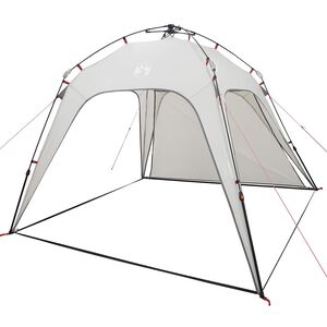 vidaXL Instant Tent 4-Person Quick-Release 4-Person Grey