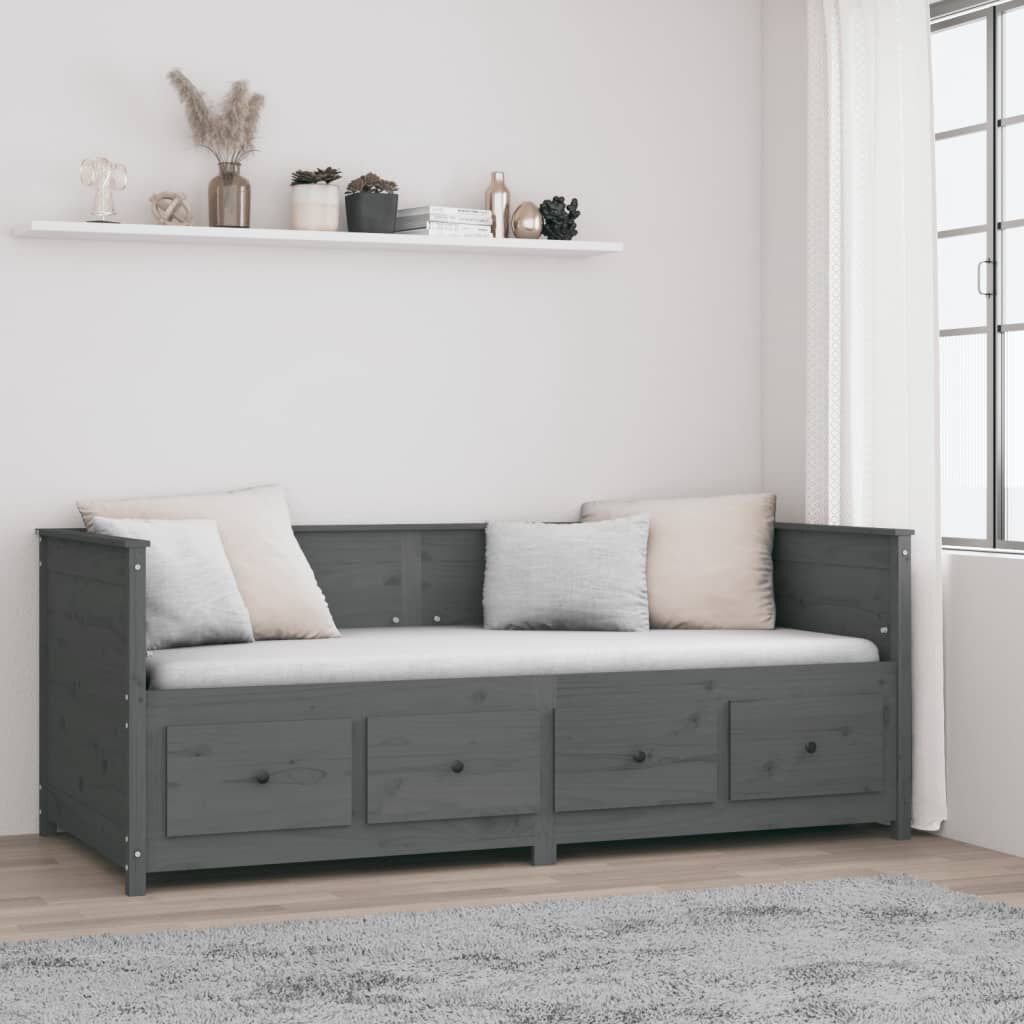 Grey ikea day shop bed