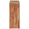 vidaXL Console Table 110x30x76 cm Solid Wood Acacia