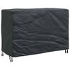 vidaXL Furniture Cover Plain Black 130 x 80 x 70 cm 210D