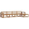 vidaXL Outdoor Sofa Set 5 pcs Natural Solid Acacia Wood