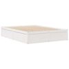 vidaXL Bed Frame without Mattress White 160x200 cm Solid Wood Pine