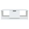 vidaXL Coffee Table White 102x50x36 cm Engineered Wood