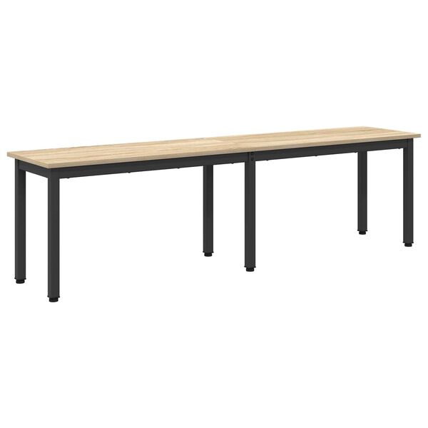 vidaXL Bench Sonoma 160 x 35 x 45 cm Engineered Wood
