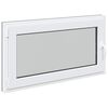 vidaXL Basement Window "RISOR" 110x70 cm Tilt&Turn DIN Left Anthracite