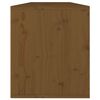 vidaXL Wall Cabinets 2 pcs Honey Brown 60x30x35 cm Solid Pinewood