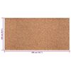 vidaXL Cork Roll 100x200 cm 5 mm