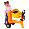 Polesie Wader 8 Piece Play Cement Mixer Set Orange Polypropylene XXL