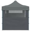 vidaXL Party Tent Folding Anthracite 291 x 580 x 315 cm Oxford Fabric