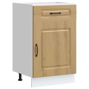 vidaXL Kitchen Base Cabinet Kalmar Artisan Oak Engineered Wood