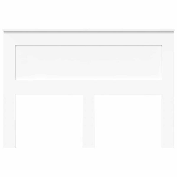 vidaXL Headboard with Headboard White 140 cm Engineered Wood