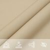 vidaXL Sunshade Sail Oxford Fabric Rectangular 3x4 m Beige
