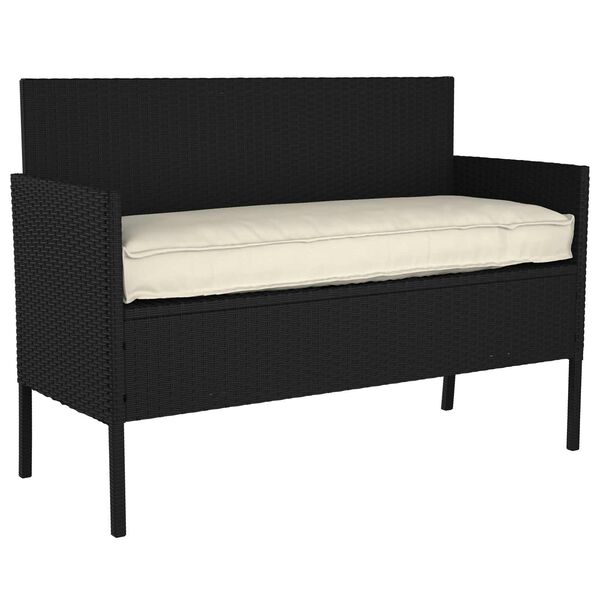 vidaXL Pallet Cushion Set 2 pcs Cream 150 x 40 x 8 cm Oxford fabric