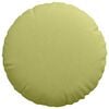 vidaXL Seat Cushions 2 pcs Light Green &Oslash;60 x 21 cm Fabric