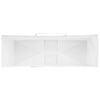 vidaXL Paper Bags 50 pcs with Handles White 32x12x42 cm