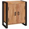 vidaXL Bedside Cabinet Brown 66 x 35 x 76 cm Solid acacia wood