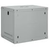 vidaXL Network Cabinet with Storage Grey 53 x 45 x 45 cm Steel