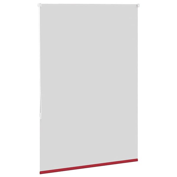 vidaXL Roller Blind Blackout Red 95x150 cm Fabric Width 90.7 cm Polyester