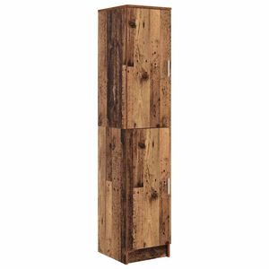 vidaXL Highboard Old Wood 35 x 39 x 168 cm
