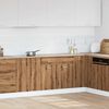 vidaXL Drawer Bottom Cabinet Lyon Artisan Oak 80x46x81.5 cm Engineered Wood