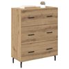 vidaXL Sideboard with Drawer Artisan Oak 69.5 x 34 x 90 cm