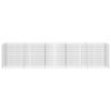 vidaXL Gabion Raised Bed Galvanised Steel 450x50x100 cm