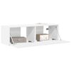 vidaXL TV Wall Cabinet White 98 x 31 x 29.5 cm Engineered Wood