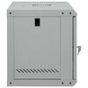 vidaXL Network Cabinet with Storage Grey 53 x 45 x 45 cm Steel