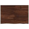 vidaXL Live Edge Table Top 100 x 60 x 3.2 cm Rectangular