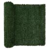 vidaXL Artificial Fence Dark Green 1.5 x 3 m PVC and Steel